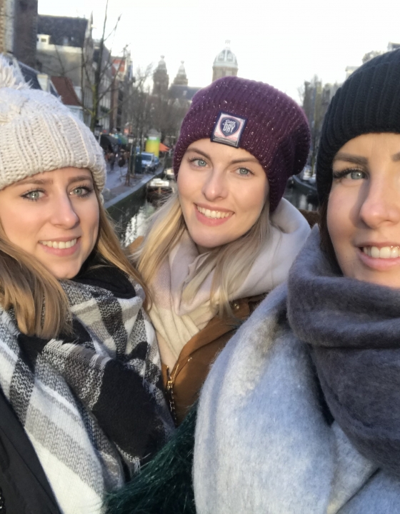 Amsterdam Wochenende im Winter